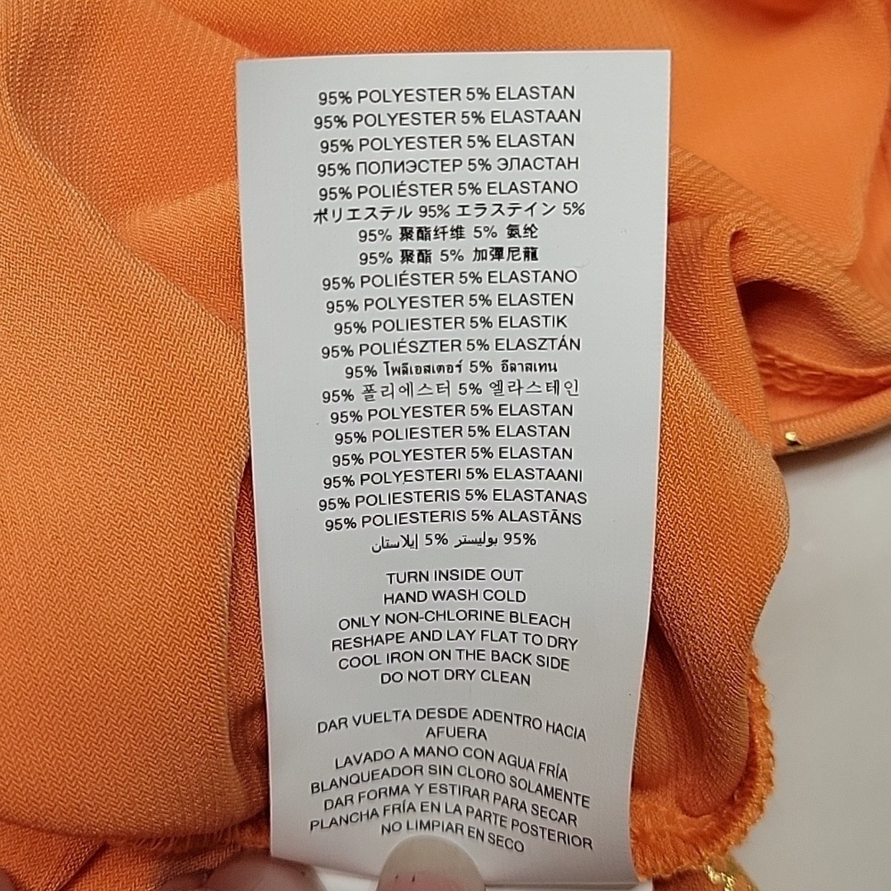 Michael Kors orange sleeveless top - Picture 11 of 12